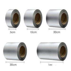 Film d'aluminium industriel imperméable, résistant aux UV et à la corrosion, résistant à la chaleur, pour l'étanchéité des conduites de toiture et de climatisation - Product Image 4