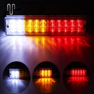 Luz Trasera LED para Camión, Luces Traseras Universales para Remolque, Luces LED Impermeables con Certificación CE de 12V, Luz de Freno LED Extrema Universal Ovalada - Product Image 6