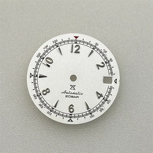 Đồng hồ mặt kim loại xanh cổ điển phát sáng, kiểu dáng cổ điển với bộ máy cơ học mang phong cách văn học. - Product Image 3