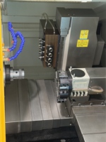 Tour CNC à banc incliné de haute précision KX-36J avec axe Y, 4 outils, 2 axes, mini tour CNC à banc incliné
