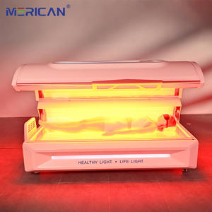 메리칸 전신 레드 라이트 테라피 베드 5가지 파장 LED 피부 관리용 - Product Image 1