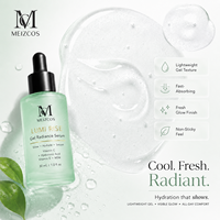 Sérum Visage Éclatant Hydratant OEM ODM Lumi Rise Gel Radiance à la Vitamine C, Acide Hyaluronique, Vitamine E et MSM 30ml – Soin Marque Privée