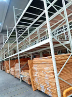 Étagères de rangement de haute qualité pour entrepôt, en acier, à angle réglable, personnalisées, robustes, avec protection contre la corrosion, revêtement en poudre