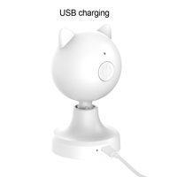 Jouet laser interactif automatique LED de style moderne pour chat Jouet intelligent multi-angle pour animal de compagnie en plastique Jouet pratique pour chat Pointeurs