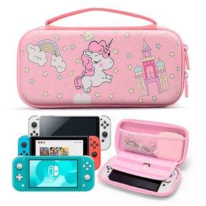 Modx-pochette de rangement pour Nintendo <span class=keywords><strong>Switch</strong></span> <span class=keywords><strong>OLED</strong></span> / <span class=keywords><strong>Switch</strong></span> Lite, dessin animé, jolie sacoche de voyage, accessoire de jeu, vente en gros - Product Image 1
