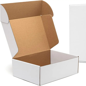 Tùy chỉnh thiết kế giấy các tông vận chuyển Hộp bao bì carton quần áo sóng gửi thư hộp - Product Image 1