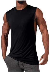 <span class=keywords><strong>Camiseta</strong></span> sin Mangas para <span class=keywords><strong>Hombre</strong></span>, Versátil, Lisa, de Color Sólido, para Usar por Dentro o por Fuera, Sin Arrugas, para Todas las Temporadas - Product Image 3