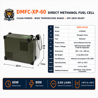 Station d'alimentation portable 3000 - Utilisation par temps froid jusqu'à -40°C - Cellule à combustible au méthanol direct 60W - Solution d'alimentation hors réseau - Onde sinusoïdale pure - Port RV