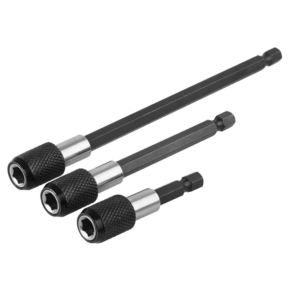 Удлинитель магнитный с шестигранным хвостовиком, 1/4 дюйма, 2 дюйма (60 мм), 4 дюйма (100 мм), 6 дюймов (150 мм)