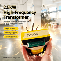 Transformateur toroïdal à haute fréquence à noyau de ferrite vertical, haute efficacité, pour éclairage LED, instruments de commutation 12V/48V