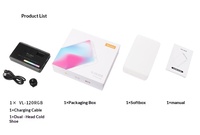 Ulanzi VL120 Luce RGB a Colori Completi Compatta per Fotocamera DSLR in Lega di Magnesio Senza Alimentazione Elettrica per Streaming Live, Videografia, Illuminazione Matrimoni