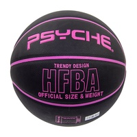Ballon de basket PSYCHE pour débutants, en cuir PU, pour l'intérieur et l'extérieur, pour l'entraînement