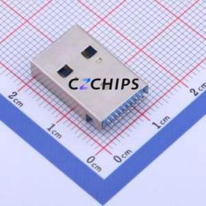 KH-3.0USB-AM-9P USB Connector SMD Connector ( Connector Type: Type-A )( Protocol Standard: USB 3.0 )( Gender: Male ) - Product Image 2