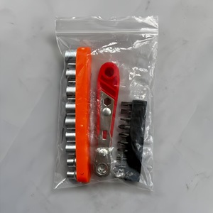 Mini <b>Ratchet</b> Wrench Kit Hex <b>Socket</b> Screwdriver Set Metric Manual Steel Diy Tool - Product Image 2