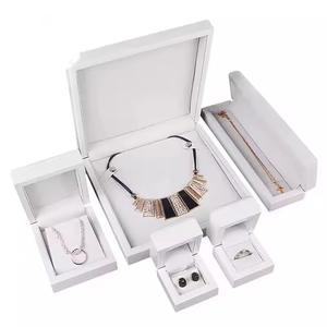 Manufacture Display Case Shine Wood Ring Earing Holder Packaging Case <b>Gift</b> Marriage Ring Box Jewelry <b>Boxes</b> Wholesale - Product Image 3