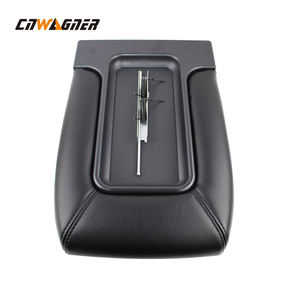 Boîte de rangement pour accoudoir avant en plastique brillant véritable Zpartners pour véhicules Chevrolet - Product Image 3