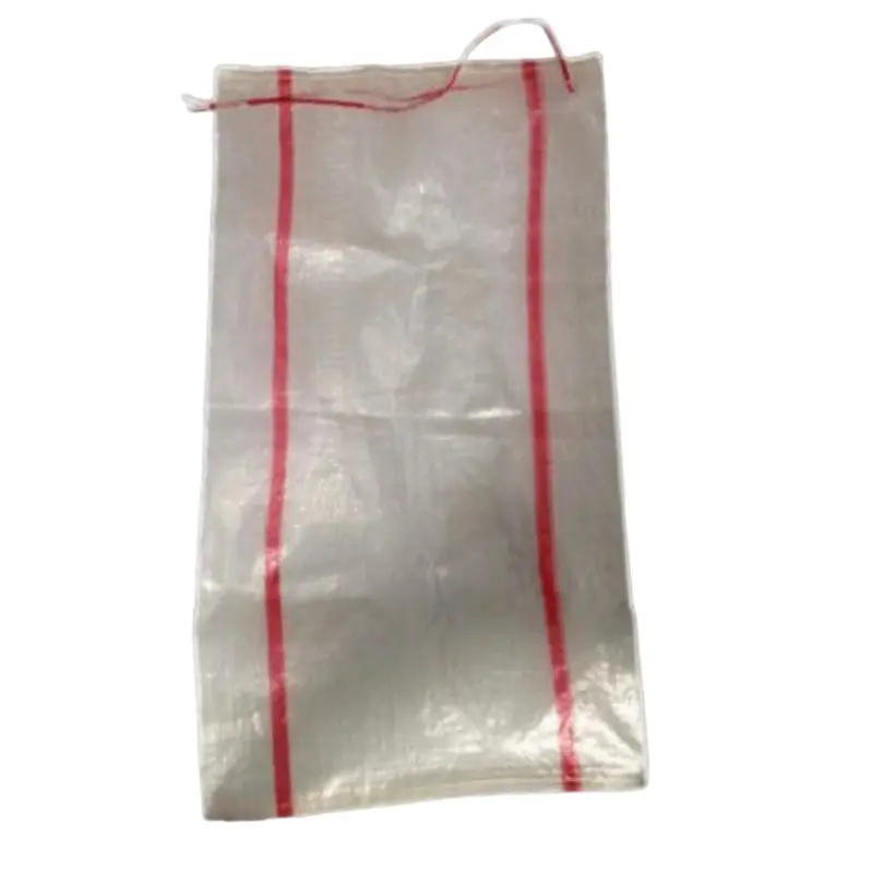 Özelleştirilmiş boyutu, renk, patates ambalaj için 100% hammadde pp dokuma çantalar şeffaf dokuma çanta tipi