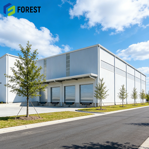 อาคารโครงสร้างเหล็กมาตรฐานคุณภาพ บำรุงรักษาง่าย ใช้งานได้หลากหลาย เป็นมิตรกับสิ่งแวดล้อม ทาสีอย่างมีประสิทธิภาพ เหมาะสำหรับอพาร์ทเมนท์และโกดัง - Product Image 1