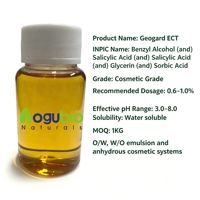 Conservateur liquide de qualité cosmétique Geogard ECT, approuvé COSMOS ECOCERT, sans parabène, à large spectre pour les cosmétiques