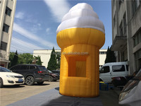 Tente alimentaire gonflable en tissu Oxford, taille personnalisable, avec éclairage LED, pour stand de vente de glaces, boissons et friandises, à usage commercial