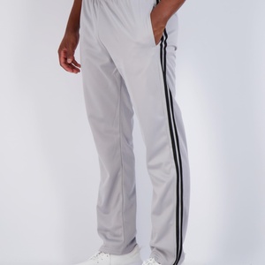 Pantalon de jogging décontracté en toile pour homme, taille mi-haute, à ourlet ouvert, anti-transpiration, avec poches - Product Image 5