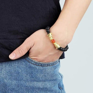 ดวลมังกร-สร้อยข้อมือน้ำมันหอมระเหยหินลาวา - Product Image 2