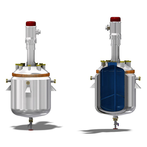 Reactor de autoclave de alta presión de 10000L para producción de polioles, proyecto llave en mano, engranaje agitador automático para revestimiento de Productos Químicos - Product Image 1