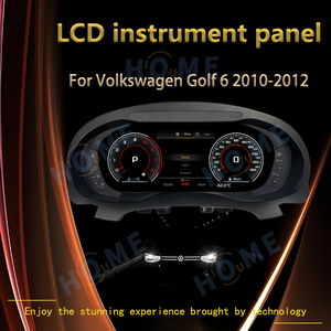 10.25 "एलसीडी स्पीड क्लस्टर डैशबोर्ड वीडब्ल्यू गोल्फ के लिए नेविगेशन <span class=keywords><strong>6</strong></span> 6r 6rgi 2010-2012 स्पीडोमीटर पैनल वर्चुअल कॉकपिट डिजिटल - Product Image 2