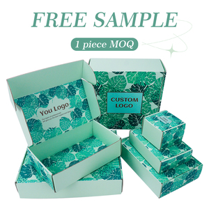 Nhà máy tùy chỉnh giá hấp dẫn phân hủy sinh học môi trường compostable sóng giấy bao bì vận chuyển hộp bưu phẩm - Product Image 3