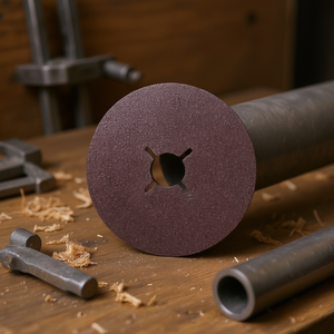 Corundum Fiber <b>Disc</b> 125x22 Mm For Sanding <b>Metal</b> And Wood - Product Image 3