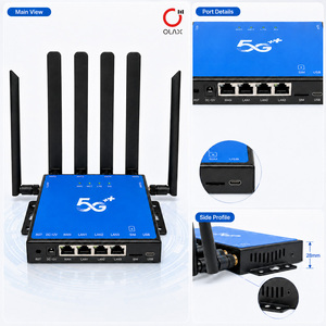 สินค้ามาใหม่2024 G5016เราเตอร์ซิม CPE 5g พร้อม VPN ไฟร์วอลล์6เสาอากาศ LTE 4G โมเด็มองค์กร WiFi dual band Wi-Fi รองรับ - Product Image 6