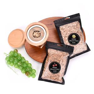 WEIBU 2023 Nouveauté en gros : <span class=keywords><strong>Copeaux</strong></span> de bois aromatisés variés (Noix de pécan, Cerise, Pomme, Chêne) pour fumoir à cocktails - Product Image 3
