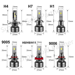 Faro LED <span class=keywords><strong>MICOTA</strong></span> Todo en Uno V8 G25, 110W 15000LM, Chips CSP, Faro LED de 4 Lados, Faro LED V8 - Product Image 6