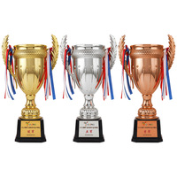 Hot New Manufacture trophée en métal de haute qualité tasse prix de gros trophée d'alliage de réunion annuelle d'affaires