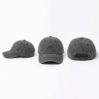 Cappello da Baseball Vintage in Cotone Personalizzabile con Logo, Unisex, Regolabile, Stile Trucker, Tinto e Invecchiato, per Sport