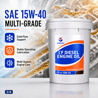 Oli Mesin Diesel SINOPEC Great Wall CF-4 15W40, Pelumas Motor Truk Traktor Tugas Berat 16kg Ember Plastik