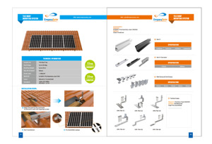Système de structure solaire au sol avec support réglable adapté à la fixation sur toit - Product Image 5