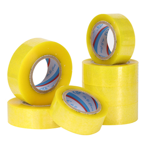 Ruban adhésif d'emballage transparent résistant <span class=keywords><strong>à</strong></span> la chaleur, <span class=keywords><strong>à</strong></span> usage intensif, simple face, 45 mm x 200 m, imperméable, en BOPP - Product Image 1