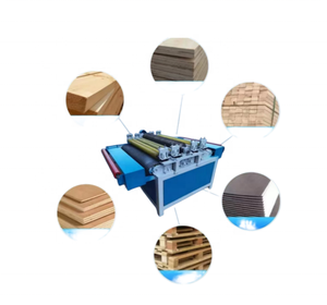 Sierra multicorte para paneles de madera, transportador de orugas, plantilla, maquinaria de corte de varias cuchillas para madera contrachapada - Product Image 2