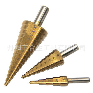 Mr <b>Drill</b> Metric <b>Step</b> <b>Drill</b> Bits 4-12mm Hex Shank Bright Finish For Nonferrous Metals 3-Piece Set - Product Image 2