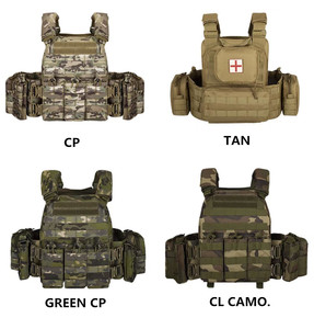 600d Oxford Groene <span class=keywords><strong>Molle</strong></span> Plaat Drager Tactische Vest Bewakers Snel Los Gesp Persoonlijke Verdedigingsuitrusting Veiligheid - Product Image 6