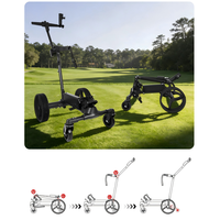 Nouvelle Voiturette de Golf Électrique Intelligente 2026 en Gros, Chariot de Golf Portable Pliable à Suivi Automatique par Télécommande pour Utilisation Extérieure OEM ODM