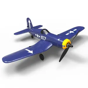 AiJH F4U 2.4ghz RC Airplane Fly Gyro 400mm Wingspan 6-Axis Remote Control Plane Aircraft Rc Gliders Toys