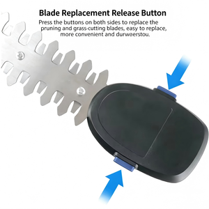 <b>Hedge</b> <b>Trimmer</b> 24 Inch Dual Blade <b>Rechargeable</b> Battery Powered Cordless Garden <b>Trimmer</b> For Home Use - Product Image 3
