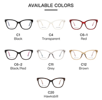 Lunettes de mode 2022, lunettes optiques personnalisées, œil de chat, surdimensionnées, lunettes pour femmes, légères, monture de lunettes, lentilles