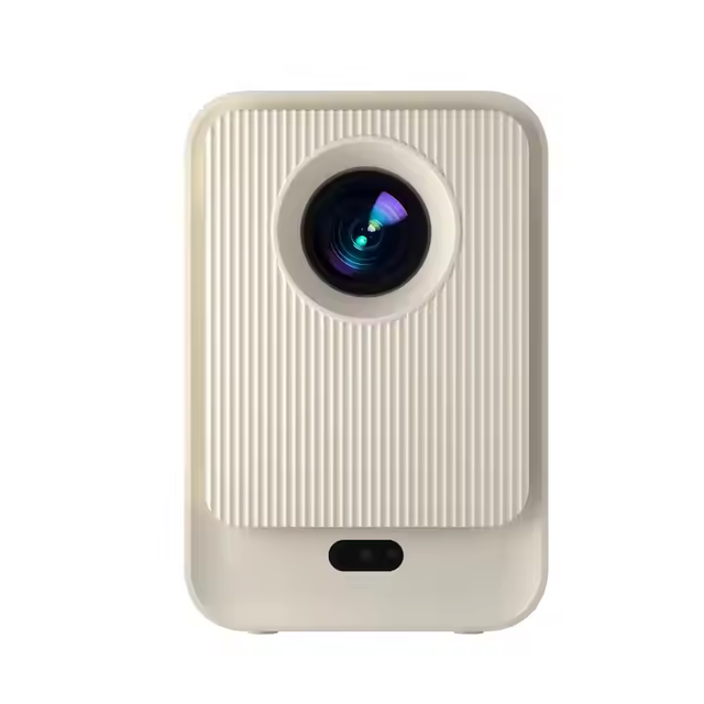 2024 Portable LED White Movie Projector 230ANSI 8000 Lumens Autofocus 4K Mini Smart Interactive Display Accessory