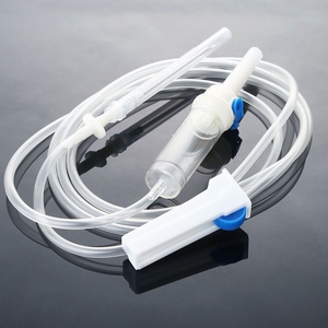 Lot de tubes d'infusion en plastique GREAT FARM GF-1607 16*50 aiguilles pour <span class=keywords><strong>animaux</strong></span> de grande taille, 160 cm, avec contrôleur de débit, pour bovins et chevaux - Product Image 5