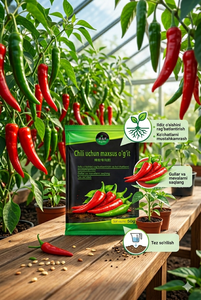 Fertilizante Premium para Chile: 50g de Fertilizante Soluble en Agua para un Rendimiento Máximo, Raíces Fuertes y Pimientos Más Picantes. Grado Profesional. - Product Image 3