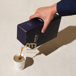 Distributeur en carton personnalisé au design unique pour café arabe à emporter avec valve, pour boissons chaudes et froides, Gahwa Coffee Bag-in-Box - Product Image 5