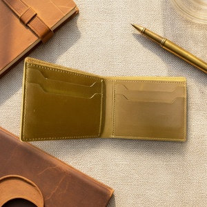 Boshiho Crazy Horse Genuine Leather RFID Customized Pattern Anti Theft Business ID <b>Wallet</b> for Men Credit <b>Card</b> <b>Holder</b> - Product Image 4